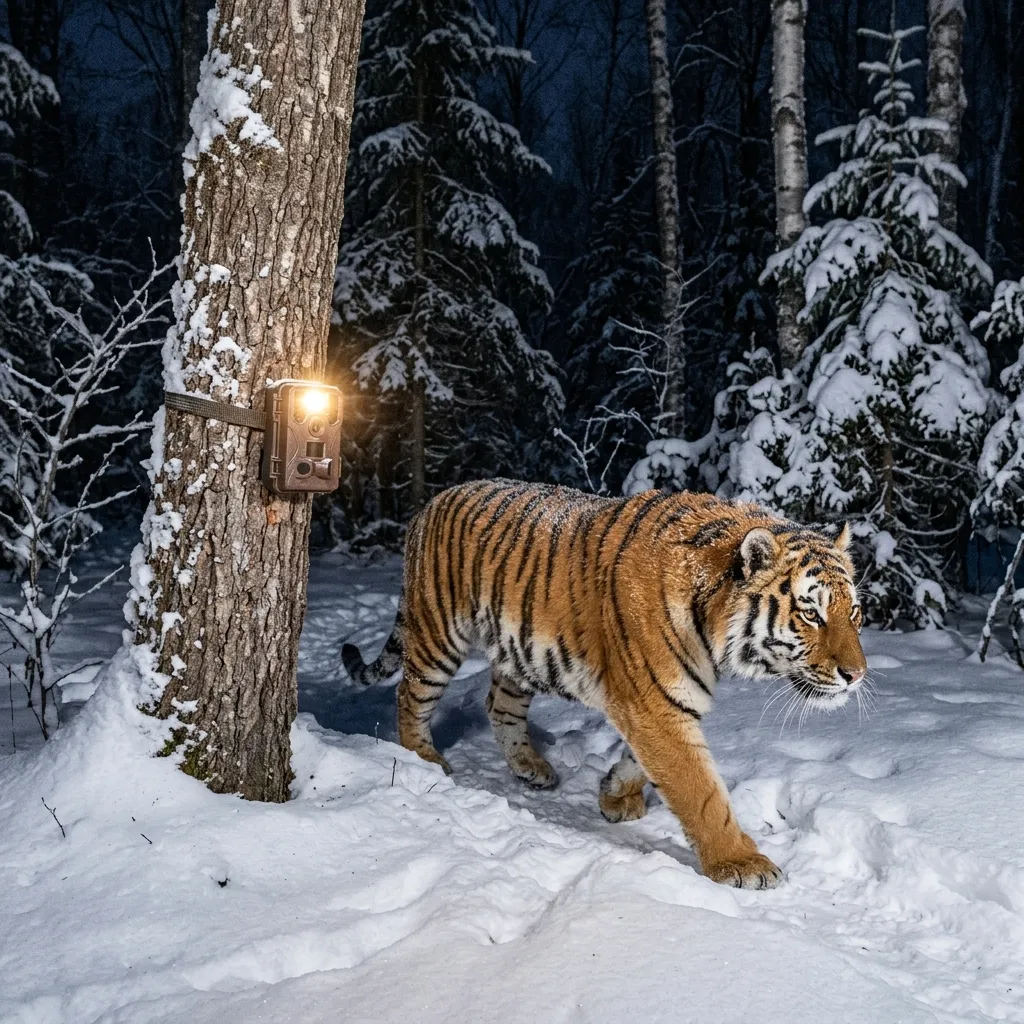 Amur Tiger - Conservation field note