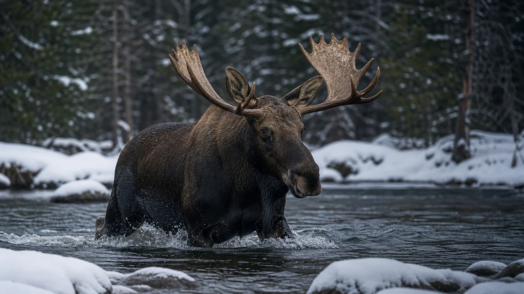 Moose - Behavior in the field