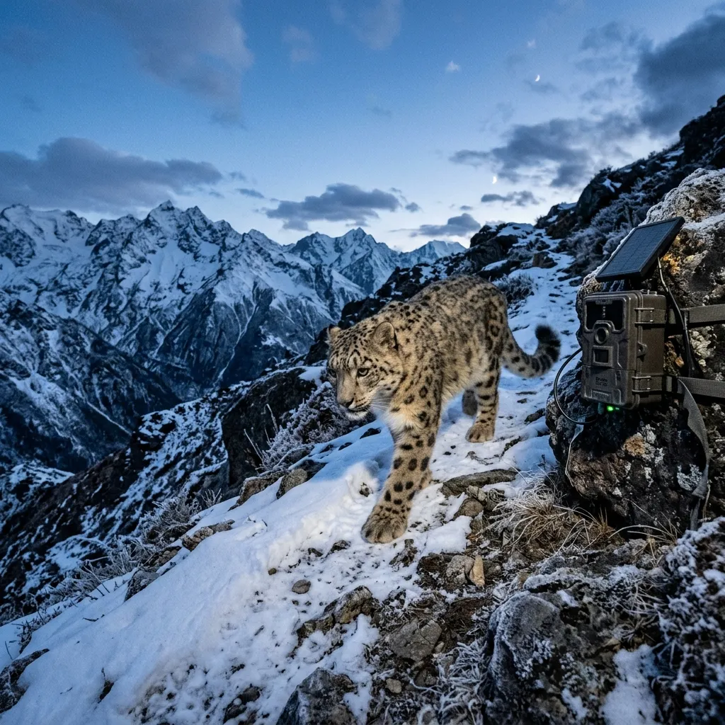 Snow Leopard - Conservation field note