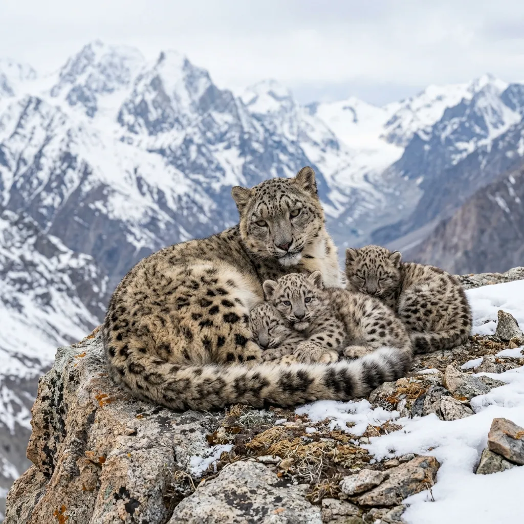 Snow Leopard - Life cycle